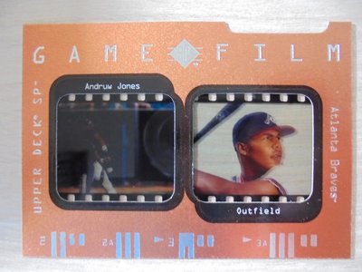 1997 UD SP Game Film Andruw Jones 底片卡 限量500張