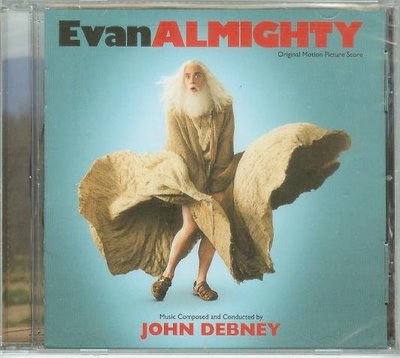[原聲帶]-"王牌天神-續集-配樂版(Evan Almighty)"- John Debney(03),全新美版