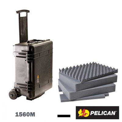 【EC數位】美國 派力肯 PELICAN 1560M 氣密箱 含輪座 含泡棉 重型滾輪 防撞箱 防水 防爆 防震 防塵