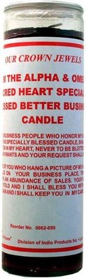 易匯空間 卡牌遊戲進口Better Business Sacred Heart Specially Blessed蠟燭（訂）YH3381