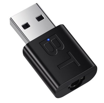 BT USB藍芽音頻接收器 3.5mm AUX音源輸出 車用汽車藍芽