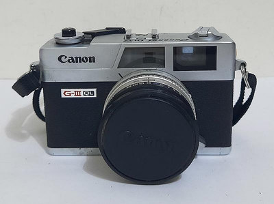 Canon G-III QL 17 單眼相機/底片相機(附鏡頭+皮套)未測試