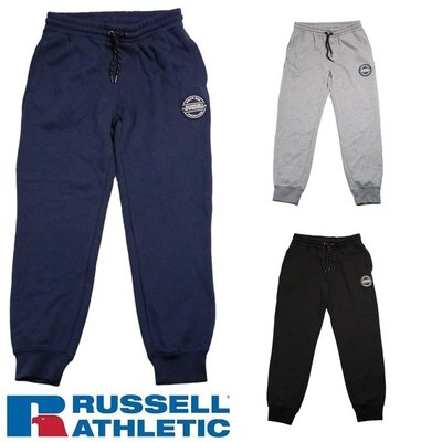 Cover Taiwan 官方直營 Russell Athletic 嘻哈 棉褲 黑色 灰色 藍色 藏青色 (預購)