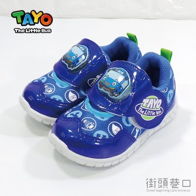 小巴士 TAYO 熱門卡通 台灣製造 電燈鞋 運動鞋 休閒鞋 童鞋【街頭巷口 Street】 KRT73061BE 藍色