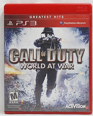 PS3 決勝時刻 戰爭世界 英文版 CALL OF DUTY WORLD AT WAR