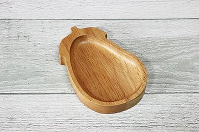 茄子造型橡膠木餐盤_H7979-08◎茄子.造型.橡膠木.餐盤.木盤.木紋.花紋.餐具.輕食.沙拉.冷盤