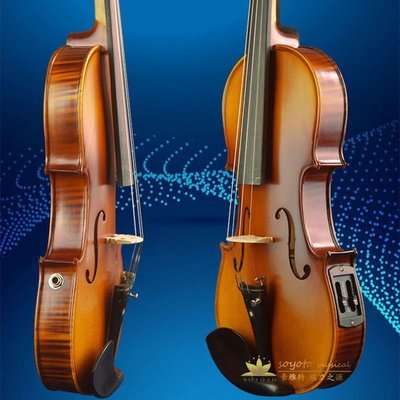 熱銷 -現貨 EV108三用電木小提琴 箱式電子小提琴公園小提琴演奏小提琴