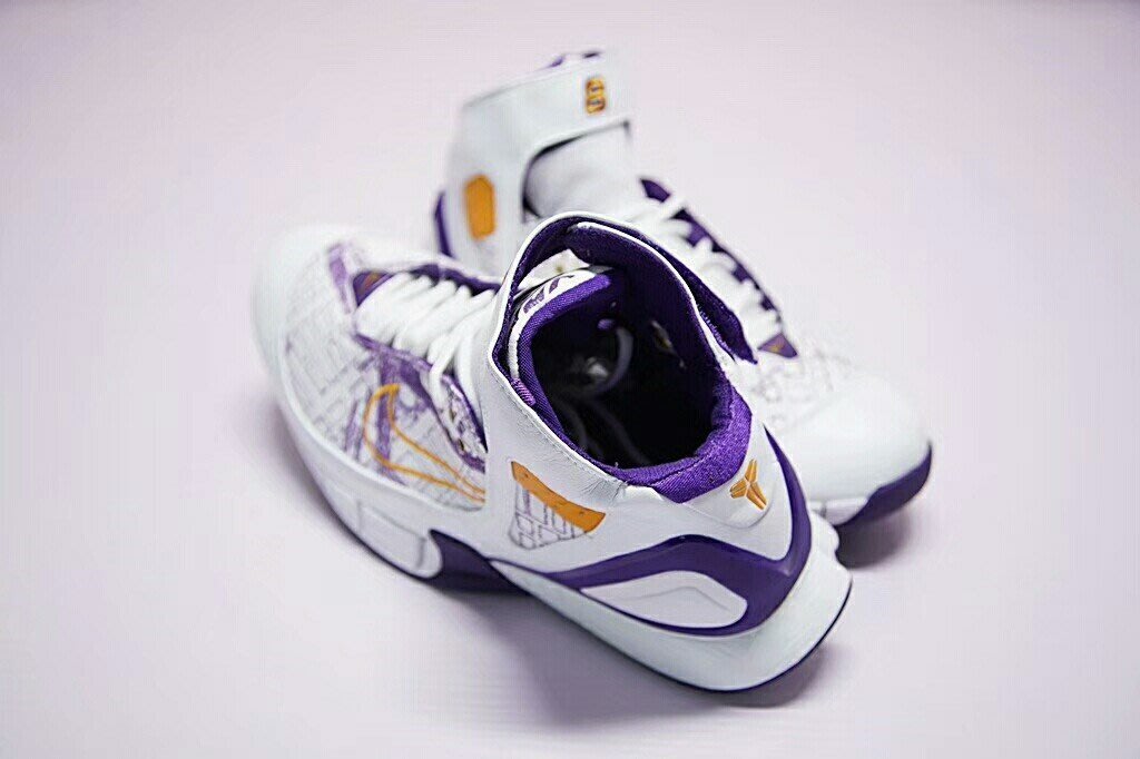 NIKE ZOOM HUARACHE 2K5 LAKERS LASER MAP 2005 - Stay Fresh