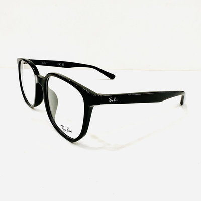 【名家眼鏡】雷朋質感黑色大方型膠框RB5411D 2000【台南成大店】