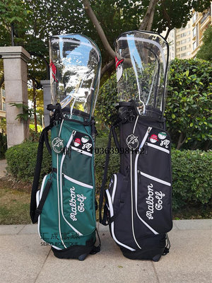 高爾夫球包韓國malbon高爾夫球包男女球桿包帆布雙帽球袋GOLF標準支架包球袋