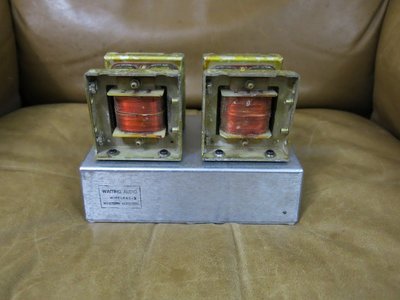 英國古董雙C-CORE級間變壓器無線音響接收器(西電.WE參考)