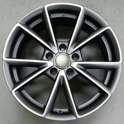 和田☆ 全新 (類AUDI RS4) 17吋5孔112 福斯 VW/奧迪 AUDI 灰車面鋁圈