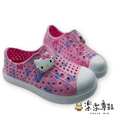 【樂樂童鞋】Hello Kitty防水涼鞋 K106-1 - 三麗鷗 洞洞鞋 凱蒂貓 防水涼鞋 三麗鷗童鞋 Kitty