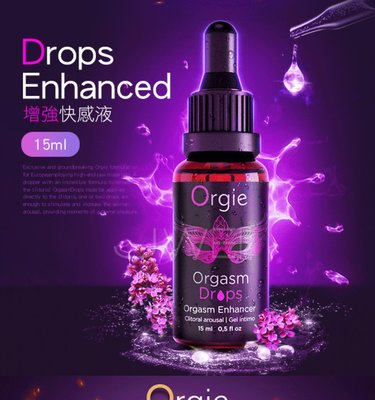葡萄牙Orgie．Orgasm Drops Enhanced蜜豆傲感增強液-15ml