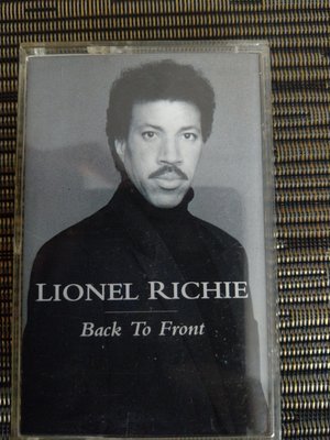 稀有卡帶-Lionel Richie Back To Front 1992 MOTOWN (非 蔡琴 姜育恆)