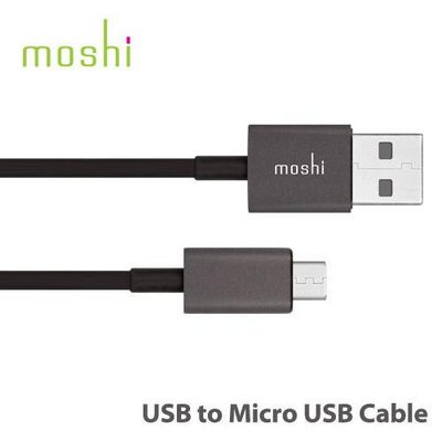 Moshi USB to Micro USB 傳輸 充電線 1米傳輸與充電功能　Android、Windows智慧型手機