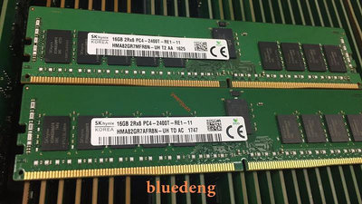 DELL R530 R430 R730 R730XD 16G 2RX8 DDR4 2400 伺服器記憶體