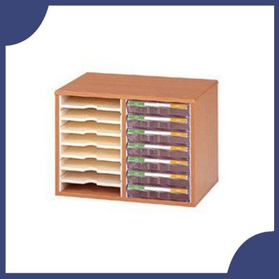辦公家具 A4-7207PH 木質公文櫃 雙排文件櫃 櫃子 檔案 收納