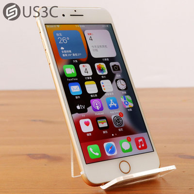 【US3C-板橋店】公司貨 Apple iPhone 7 Plus i7+ 128G 5.5吋 金色 指紋辨識 4G手機 二手手機 蘋果手機