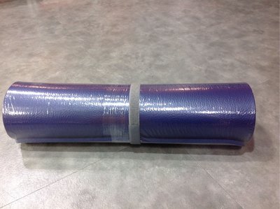 台灣製造 瑜珈墊 運動地墊 瑜珈 深藍 素面 附背帶 尺寸：60*172cm 厚：10mm