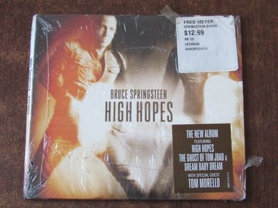 現貨CD Bruce Springsteen High Hopes 未拆~特價