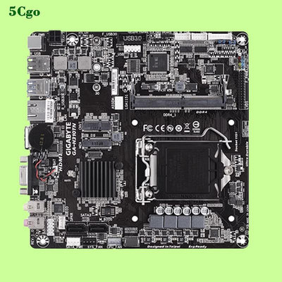 5Cgo【含稅】全新Gigabyte/技嘉GA-H310TN 主機板薄款行業工控Thin Mini-ITX迷你主機
