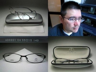 信義計劃眼鏡 AD 9901 無螺絲無焊接點一體成型玫瑰金色金屬圓框 超越詩樂可配高度數小框 eyeglasses