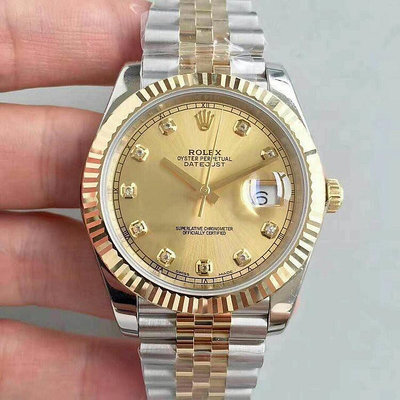 直購#Rolex勞力士潛航者男士腕錶潮流時尚防水日曆機械男錶116233G 送調表器