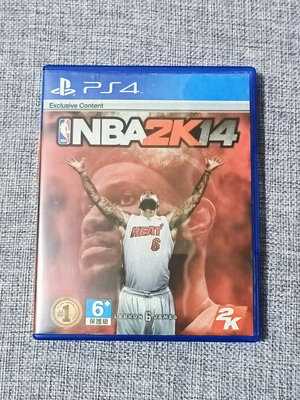 【兩件免運🍀】PS4 NBA 2K14 美國職業籃球 中文版 可面交 二手 遊戲片
