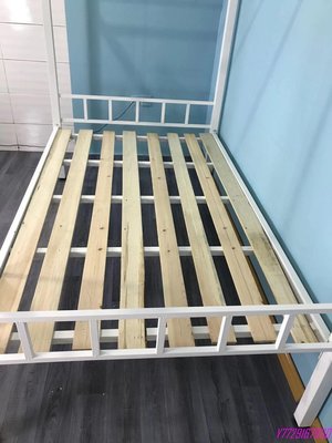 下殺-簡約兩層經濟型金屬護欄雙層床上下鋪床學生高低床公寓床床架木板