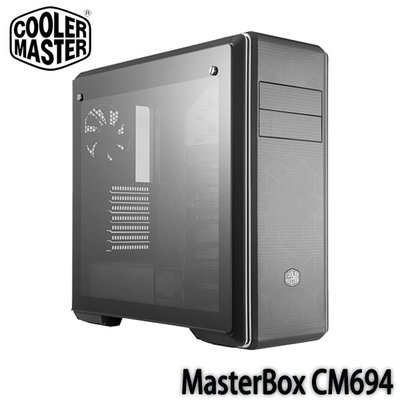 【MR3C】含稅免運 CoolerMaster MasterBox CM694 機殼 強化玻璃透側 曲面網孔 電腦機殼