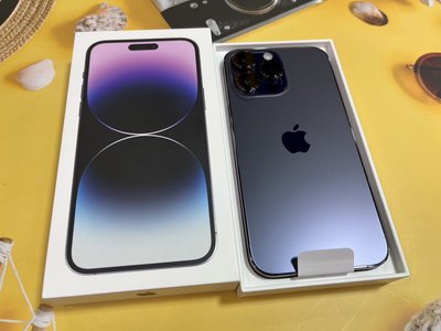 Apple iPhone 14 Pro Max 512GB🍎紫色展示二手機🔋99%🔥台灣公司貨🔥店面保固一個月