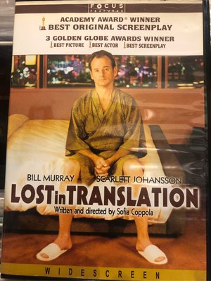 愛情不用翻譯 Lost in Translation 中文DVD比爾莫瑞 史嘉蕾喬韓森