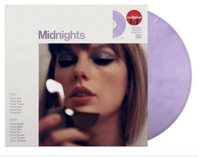 泰勒絲 Taylor Swift  Midnights 薰衣草紫彩膠  (Target Exclusive)