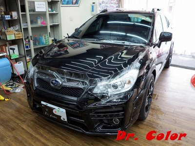 Dr. Color 玩色專業汽車包膜 Subaru XV 細紋自體修復透明犀牛皮_前保桿/引擎蓋/前葉子板/水箱護罩