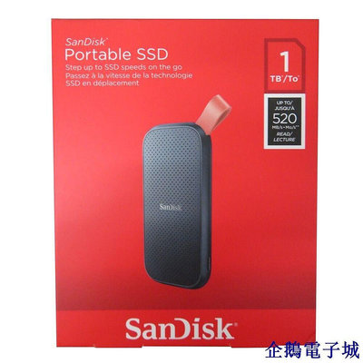 全館免運 晟碟 SanDisk 1TB USB 3.2 Gen2 Type-C SSD 行動固態硬碟 (E30) (平行進口 可開發票