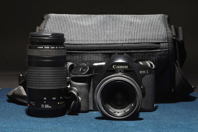 6/19結標 【佳能旗艦機】Canon EOS-1 + Canon EF ii 28-80mm&amp; Canon EF ii 75-300mm C060134 –相