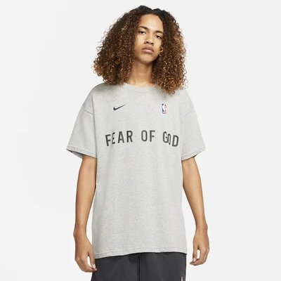 【熱賣精選】 FEAR OF GOD FOG x Nike x NBA Warm Up T-Shirt 聯名 短袖