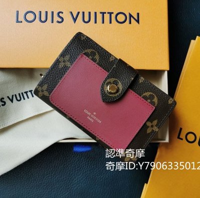 LOUIS VUITTON LOUIS VUITTON Portefeuille Juliette wallet M69433 Monogram  Fuschia GHW Used M69433