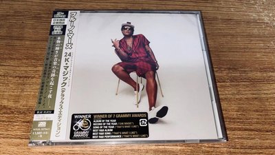 新上熱銷 HMV Bruno Mars 24k Magic 豪華版 CD+BD強強音像