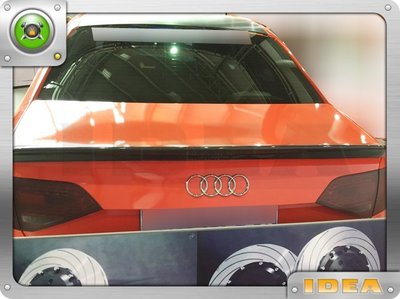 泰山美研社 D6177 Audi A4 國外進口品 尾翼 國際運費另計 Carbon包覆施工