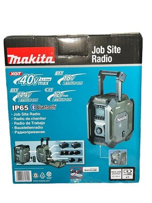 Makita 牧田 MR006G 藍芽手提收音機 音響 揚聲器 AC/DC 12-40V電池通用 空機