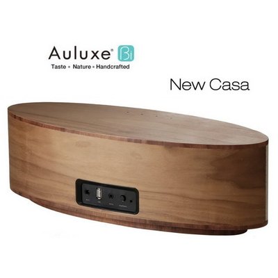 Auluxe 書之語 New Casa  實木觸控藍牙無線桌上型音響 獨家木質工藝經典 櫻桃木原色