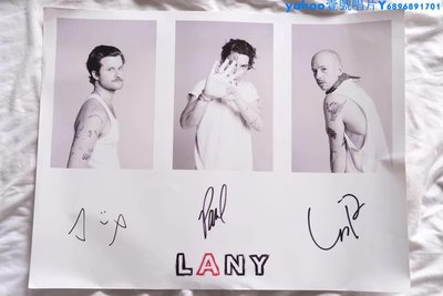 Lany mama’s boy  簽名海報