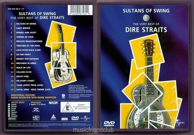 音樂居士新店#恐怖海峽 Dire Straits - The Very Best Of MTV () DVD