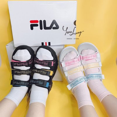 【Luxury】FILA Disrupter 2 鋸齒鞋 厚底涼鞋 鋸齒涼鞋 魔鬼氈 防水 三槓 男鞋 女鞋 正品代購
