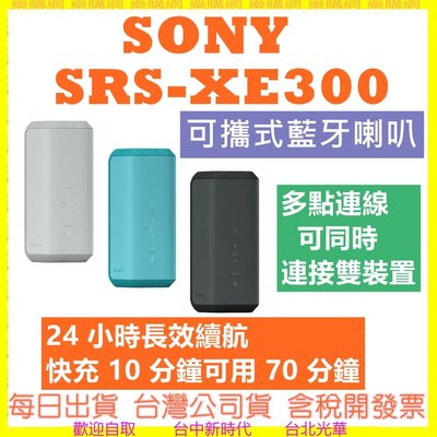 【現貨】SONY XE300 藍牙喇叭 SRS-XE300 台灣公司貨