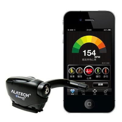 ALATECH iPhone專用 藍牙4.0自行車碼錶測速器 (SC001BLE) T