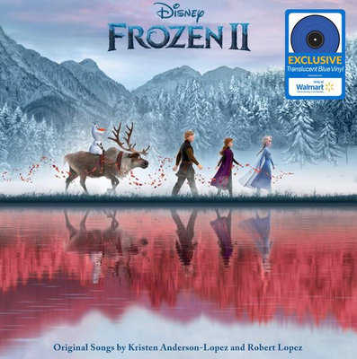 【Walt Disney】Frozen 2冰雪奇緣2-電影原聲帶(藍色彩膠唱片)
