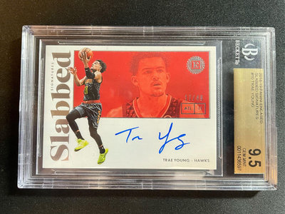 2018-19 Encased Trae Young rc /49 吹羊 老鷹少主 新人年 鑑定卡面簽 BGS 9.5/10 限量49張